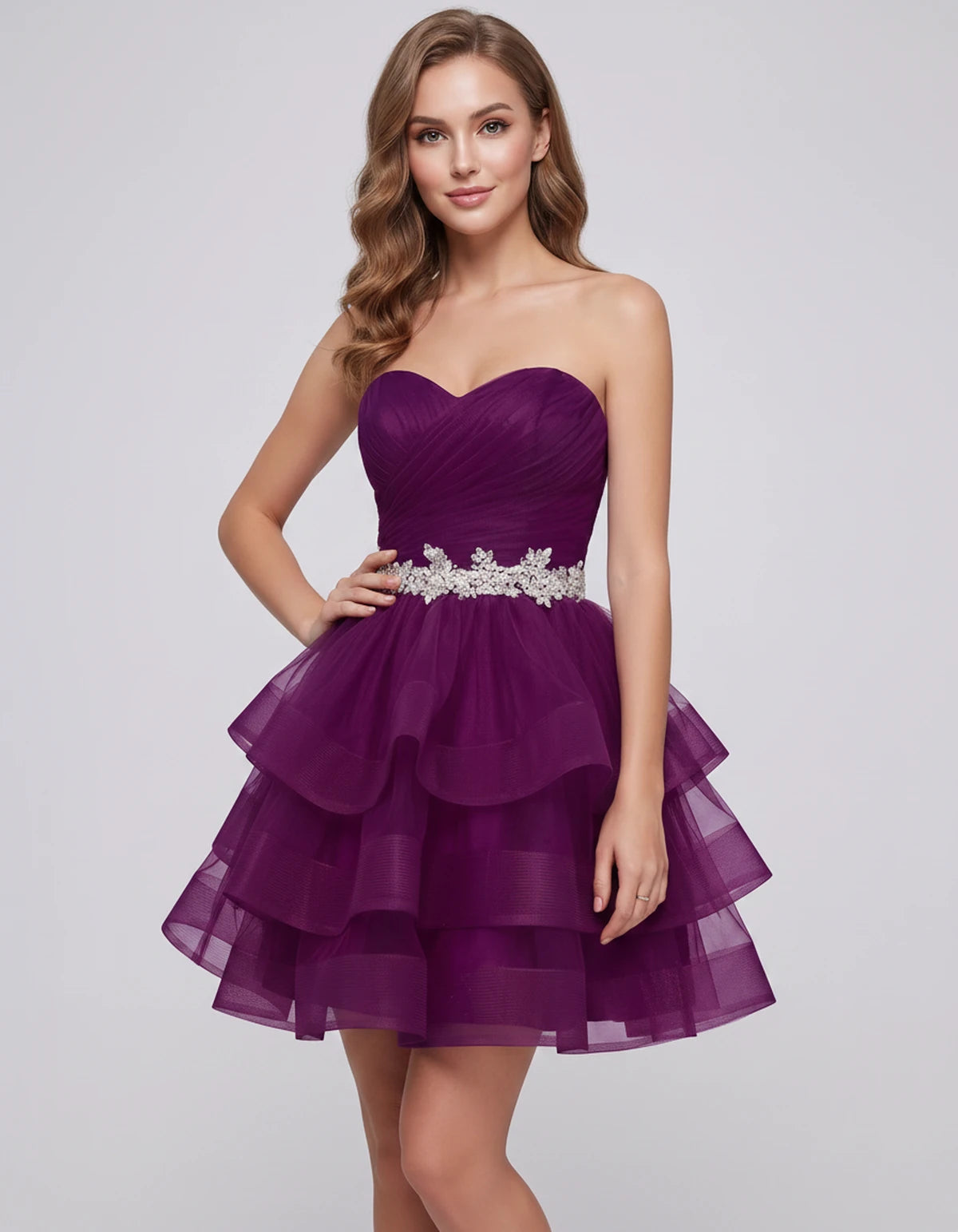Idalia Mini Dress — Grape | SKU: RB-bd92fe-grape-2,RB-bd92fe-grape-4,RB-bd92fe-grape-6,RB-bd92fe-grape-8,RB-bd92fe-grape-10,RB-bd92fe-grape-12,RB-bd92fe-grape-14,RB-bd92fe-grape-16,RB-bd92fe-grape-18,RB-bd92fe-grape-20,RB-bd92fe-grape-22,RB-bd92fe-grape-24
