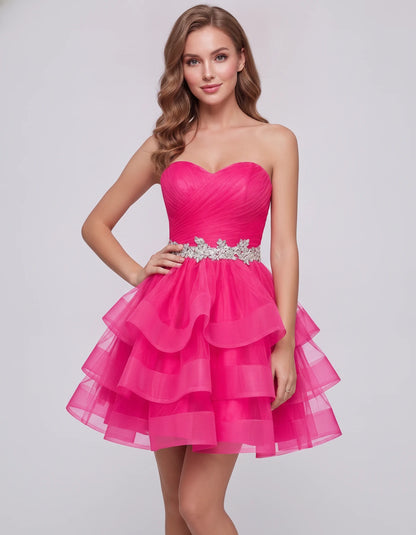 Idalia Mini Dress — Hot Pink | SKU: RB-bd92fe-hotpink-2,RB-bd92fe-hotpink-4,RB-bd92fe-hotpink-6,RB-bd92fe-hotpink-8,RB-bd92fe-hotpink-10,RB-bd92fe-hotpink-12,RB-bd92fe-hotpink-14,RB-bd92fe-hotpink-16,RB-bd92fe-hotpink-18,RB-bd92fe-hotpink-20,RB-bd92fe-hotpink-22,RB-bd92fe-hotpink-24