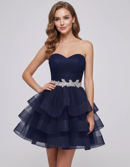 Idalia Mini Dress — Navy | SKU: RB-bd92fe-navy-2,RB-bd92fe-navy-4,RB-bd92fe-navy-6,RB-bd92fe-navy-8,RB-bd92fe-navy-10,RB-bd92fe-navy-12,RB-bd92fe-navy-14,RB-bd92fe-navy-16,RB-bd92fe-navy-18,RB-bd92fe-navy-20,RB-bd92fe-navy-22,RB-bd92fe-navy-24