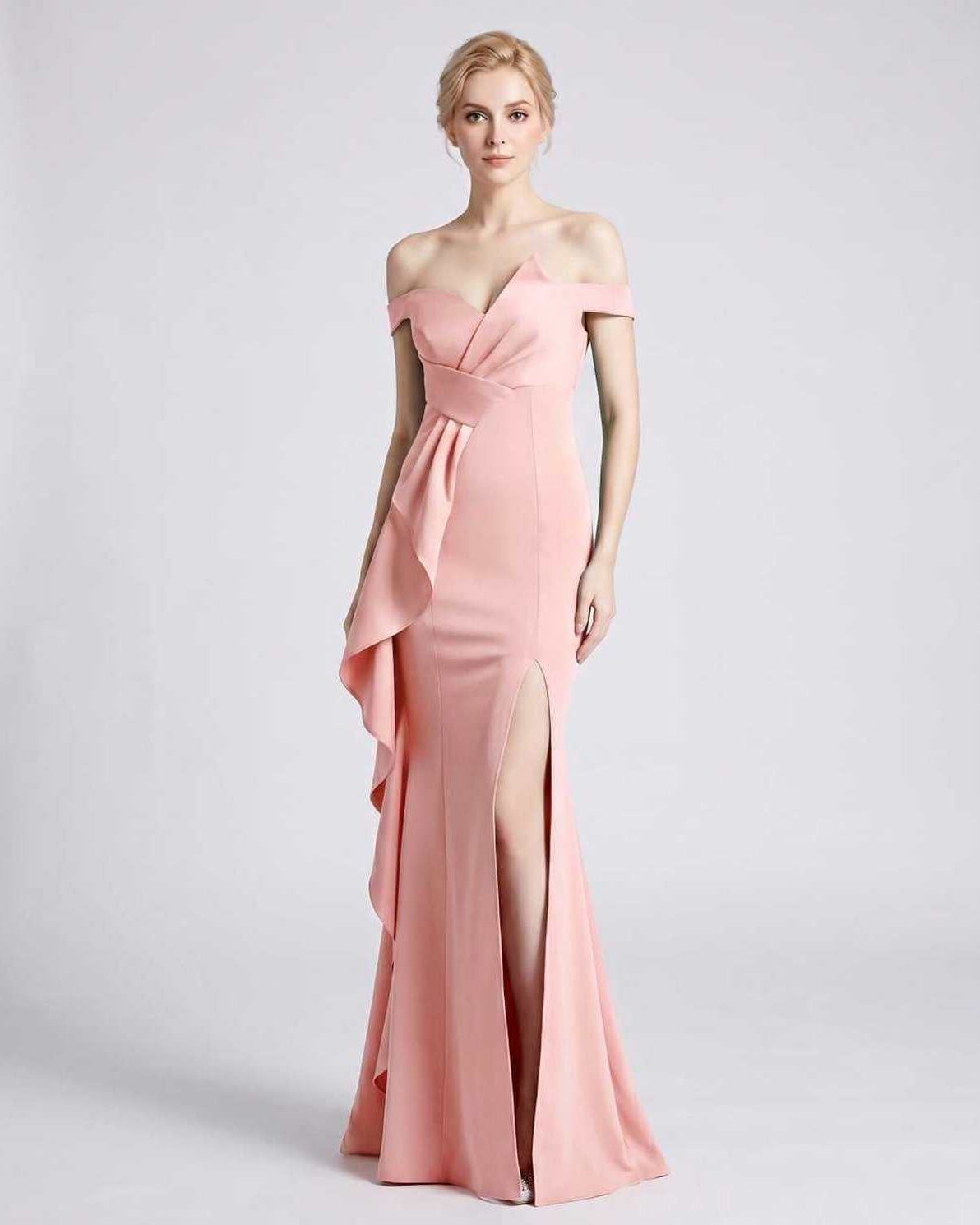 Ramblion Ilara maxi dress — off-shoulder neckline · styled view 8 · styled for prom season