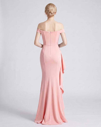 Ramblion Ilara maxi dress — off-shoulder neckline · styled view 9 · styled for prom season