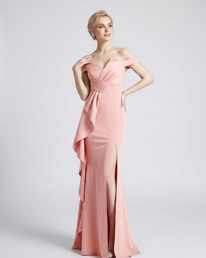 Ramblion Ilara maxi dress — off-shoulder neckline · styled view 13 · styled for prom season