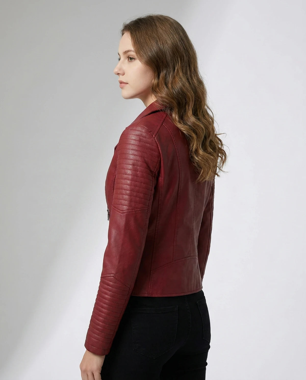 Ilaria Jackets — Wine | SKU: RB-2b4b54-wine-XS,RB-2b4b54-wine-S,RB-2b4b54-wine-M,RB-2b4b54-wine-L,RB-2b4b54-wine-XL,RB-2b4b54-wine-2XL