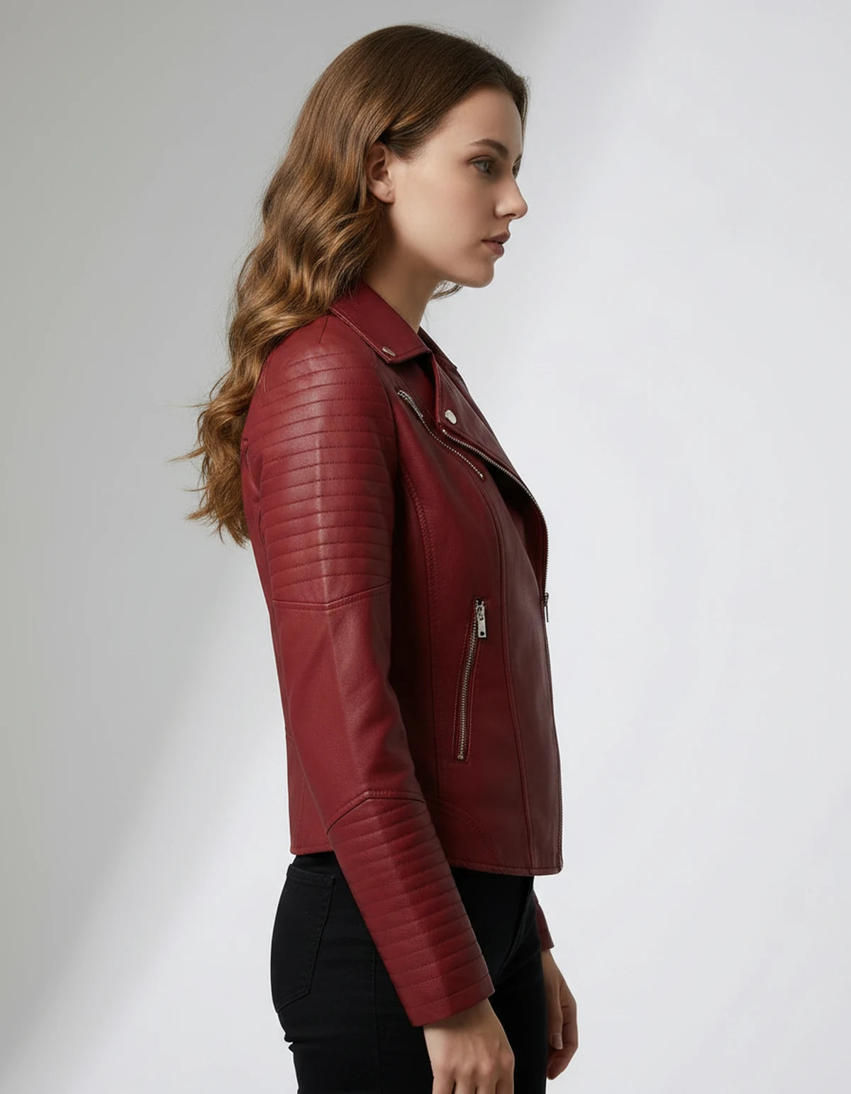 Ilaria Jackets — Wine | SKU: RB-2b4b54-wine-XS,RB-2b4b54-wine-S,RB-2b4b54-wine-M,RB-2b4b54-wine-L,RB-2b4b54-wine-XL,RB-2b4b54-wine-2XL