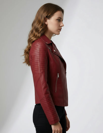 Ilaria Jackets — Wine | SKU: RB-2b4b54-wine-XS,RB-2b4b54-wine-S,RB-2b4b54-wine-M,RB-2b4b54-wine-L,RB-2b4b54-wine-XL,RB-2b4b54-wine-2XL