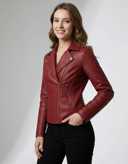 Ilaria Jackets — Wine | SKU: RB-2b4b54-wine-XS,RB-2b4b54-wine-S,RB-2b4b54-wine-M,RB-2b4b54-wine-L,RB-2b4b54-wine-XL,RB-2b4b54-wine-2XL