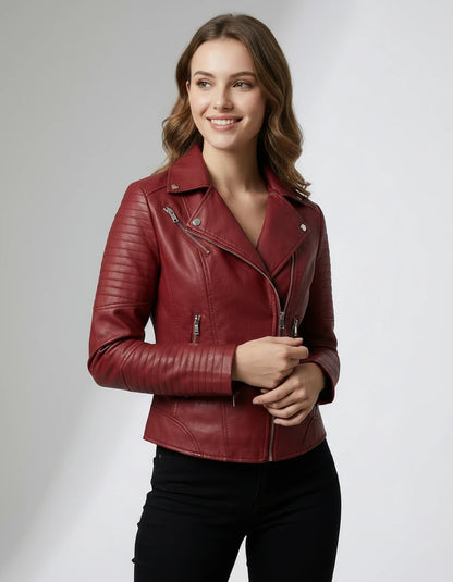 Ilaria Jackets — Wine | SKU: RB-2b4b54-wine-XS,RB-2b4b54-wine-S,RB-2b4b54-wine-M,RB-2b4b54-wine-L,RB-2b4b54-wine-XL,RB-2b4b54-wine-2XL