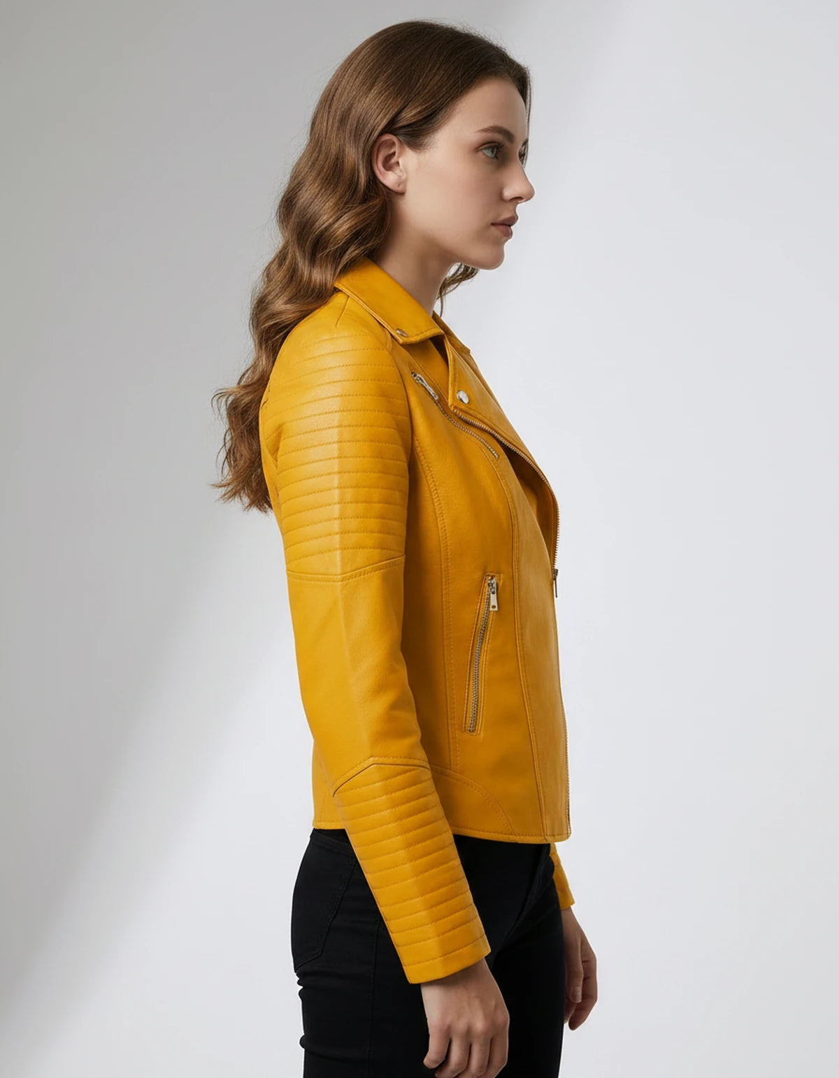 Ilaria Jackets — Yellow | SKU: RB-2b4b54-yellow-XS,RB-2b4b54-yellow-S,RB-2b4b54-yellow-M,RB-2b4b54-yellow-L,RB-2b4b54-yellow-XL,RB-2b4b54-yellow-2XL
