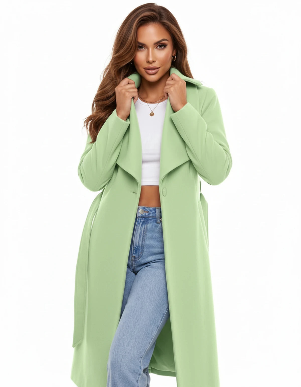 Ilvana Jackets — Mint | SKU: RB-1c2f06-mint-XS,RB-1c2f06-mint-S,RB-1c2f06-mint-M,RB-1c2f06-mint-L,RB-1c2f06-mint-XL,RB-1c2f06-mint-2XL
