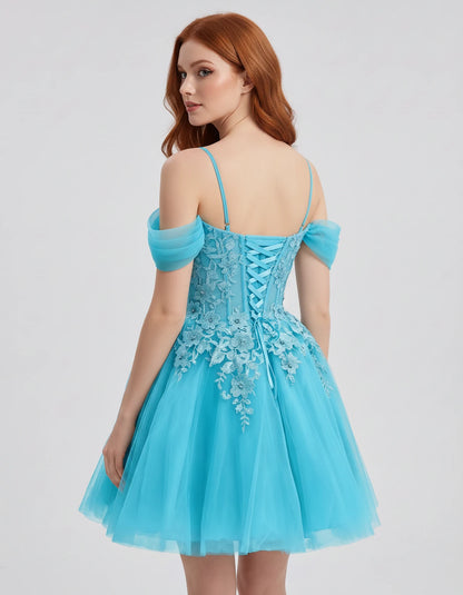 Iolanthe Mini Dresses — Blue | SKU: RB-ec7f0c-blue-2,RB-ec7f0c-blue-4,RB-ec7f0c-blue-6,RB-ec7f0c-blue-8,RB-ec7f0c-blue-10,RB-ec7f0c-blue-12,RB-ec7f0c-blue-14,RB-ec7f0c-blue-16,RB-ec7f0c-blue-16W,RB-ec7f0c-blue-18W,RB-ec7f0c-blue-20W,RB-ec7f0c-blue-22W