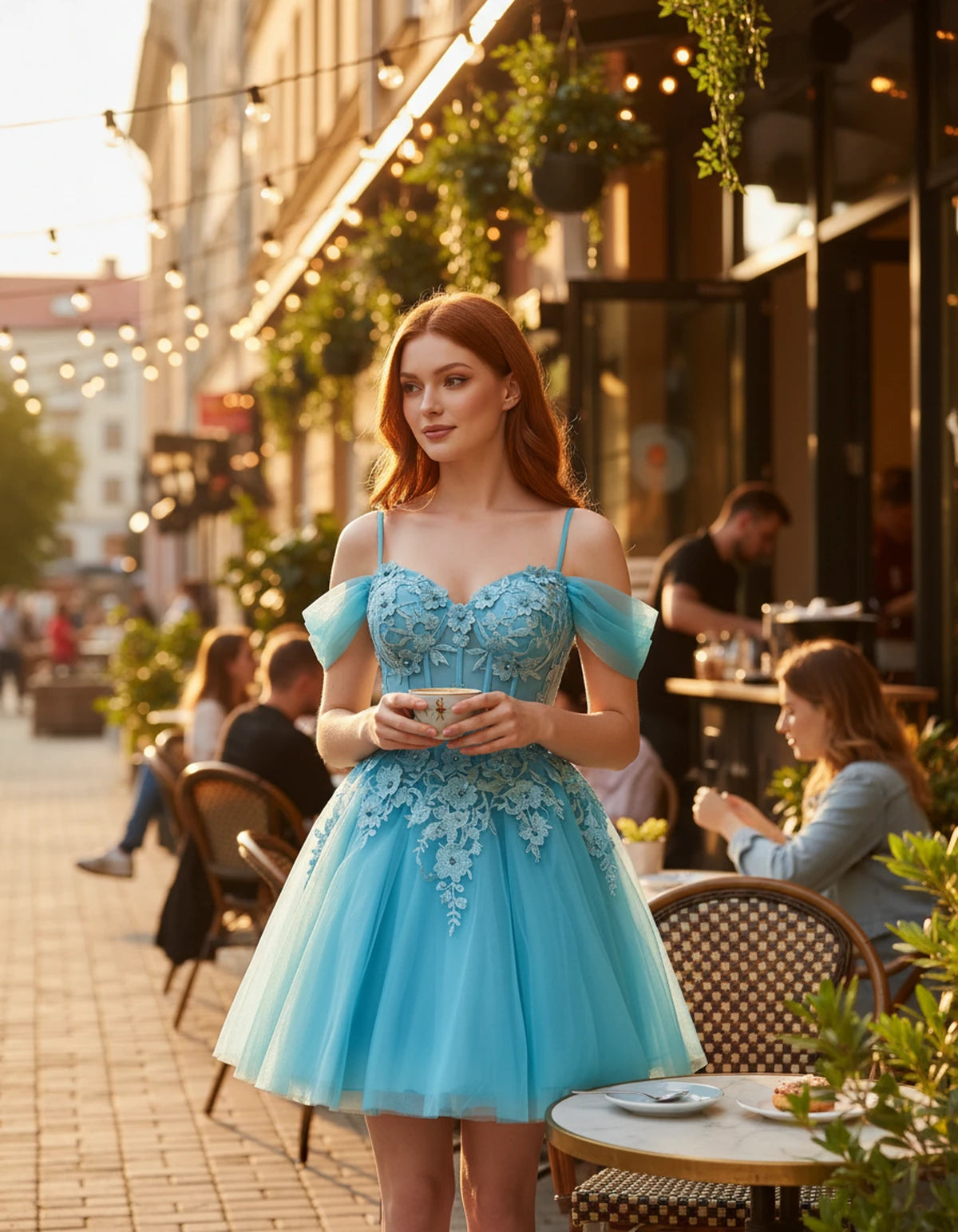 Iolanthe Mini Dresses — Blue | SKU: RB-ec7f0c-blue-2,RB-ec7f0c-blue-4,RB-ec7f0c-blue-6,RB-ec7f0c-blue-8,RB-ec7f0c-blue-10,RB-ec7f0c-blue-12,RB-ec7f0c-blue-14,RB-ec7f0c-blue-16,RB-ec7f0c-blue-16W,RB-ec7f0c-blue-18W,RB-ec7f0c-blue-20W,RB-ec7f0c-blue-22W
