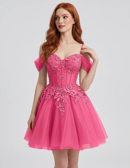 Iolanthe Mini Dresses — Bright Pink | SKU: RB-ec7f0c-bright31-2,RB-ec7f0c-bright31-4,RB-ec7f0c-bright31-6,RB-ec7f0c-bright31-8,RB-ec7f0c-bright31-10,RB-ec7f0c-bright31-12,RB-ec7f0c-bright31-14,RB-ec7f0c-bright31-16,RB-ec7f0c-bright31-16W,RB-ec7f0c-bright31-18W,RB-ec7f0c-bright31-20W,RB-ec7f0c-bright31-22W