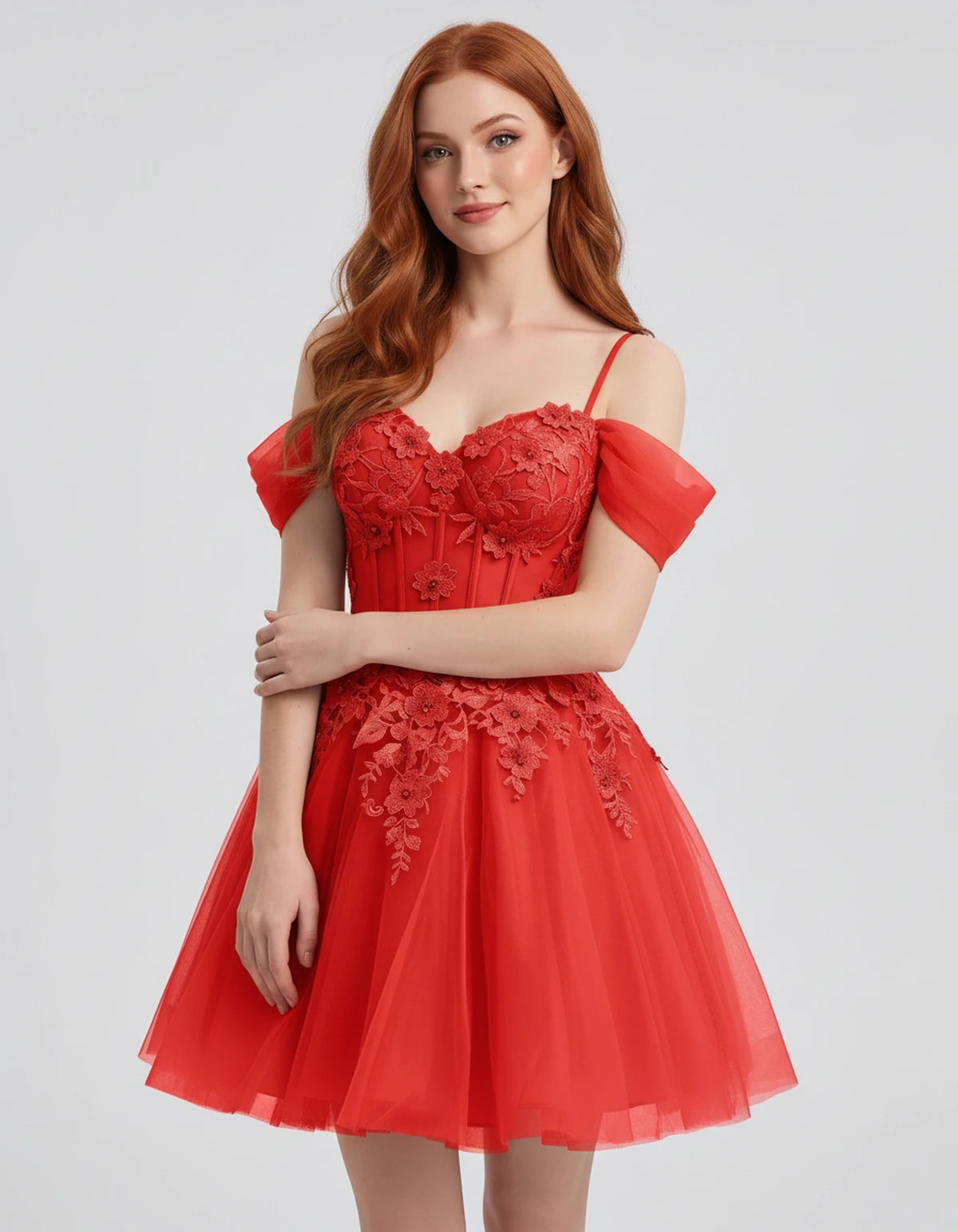 Iolanthe Mini Dresses — Red | SKU: RB-ec7f0c-red-2,RB-ec7f0c-red-4,RB-ec7f0c-red-6,RB-ec7f0c-red-8,RB-ec7f0c-red-10,RB-ec7f0c-red-12,RB-ec7f0c-red-14,RB-ec7f0c-red-16,RB-ec7f0c-red-16W,RB-ec7f0c-red-18W,RB-ec7f0c-red-20W,RB-ec7f0c-red-22W
