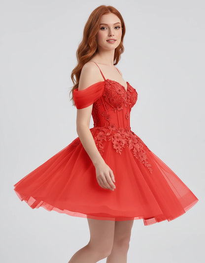 Iolanthe Mini Dresses — Red | SKU: RB-ec7f0c-red-2,RB-ec7f0c-red-4,RB-ec7f0c-red-6,RB-ec7f0c-red-8,RB-ec7f0c-red-10,RB-ec7f0c-red-12,RB-ec7f0c-red-14,RB-ec7f0c-red-16,RB-ec7f0c-red-16W,RB-ec7f0c-red-18W,RB-ec7f0c-red-20W,RB-ec7f0c-red-22W