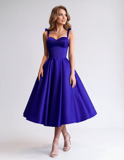 Isabeau Midi Dresses — Blue | SKU: RB-d56593-blue-2,RB-d56593-blue-4,RB-d56593-blue-6,RB-d56593-blue-8,RB-d56593-blue-10,RB-d56593-blue-12,RB-d56593-blue-14,RB-d56593-blue-14W,RB-d56593-blue-16,RB-d56593-blue-16W,RB-d56593-blue-18W,RB-d56593-blue-20W