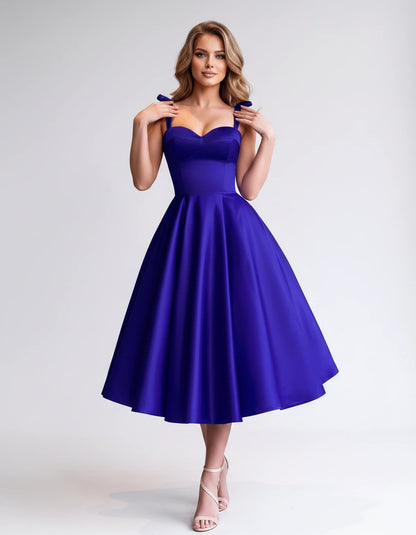 Isabeau Midi Dresses — Blue | SKU: RB-d56593-blue-2,RB-d56593-blue-4,RB-d56593-blue-6,RB-d56593-blue-8,RB-d56593-blue-10,RB-d56593-blue-12,RB-d56593-blue-14,RB-d56593-blue-14W,RB-d56593-blue-16,RB-d56593-blue-16W,RB-d56593-blue-18W,RB-d56593-blue-20W