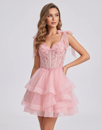 Isaline Mini Dresses — Pink | SKU: RB-25eaeb-pink-2,RB-25eaeb-pink-4,RB-25eaeb-pink-6,RB-25eaeb-pink-8,RB-25eaeb-pink-10,RB-25eaeb-pink-12,RB-25eaeb-pink-14,RB-25eaeb-pink-16,RB-25eaeb-pink-16W,RB-25eaeb-pink-18W,RB-25eaeb-pink-20W,RB-25eaeb-pink-22W