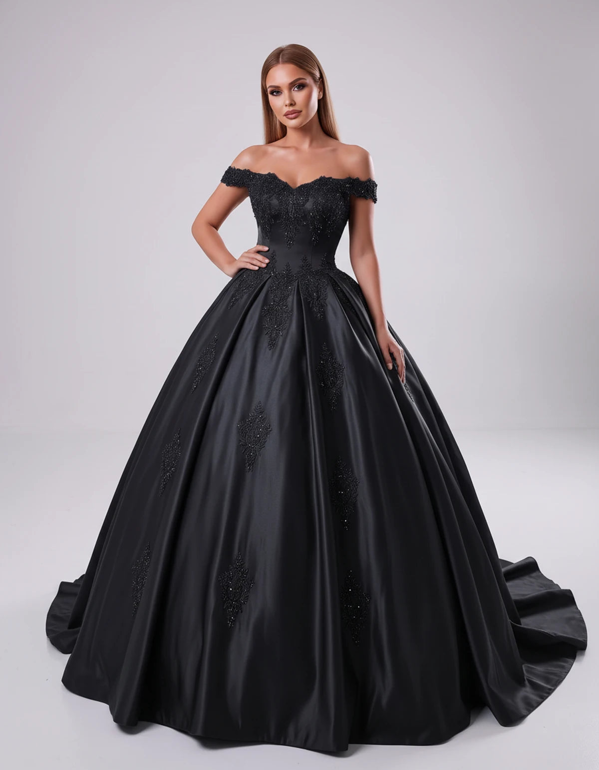 Isaura Maxi Dresses — Black | SKU: RB-6d8ae1-black-2,RB-6d8ae1-black-4,RB-6d8ae1-black-6,RB-6d8ae1-black-8,RB-6d8ae1-black-10,RB-6d8ae1-black-12,RB-6d8ae1-black-14,RB-6d8ae1-black-16,RB-6d8ae1-black-16W,RB-6d8ae1-black-18W,RB-6d8ae1-black-20W,RB-6d8ae1-black-22W