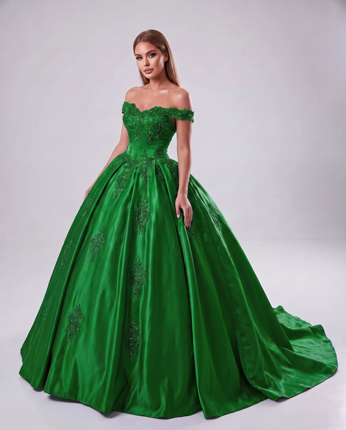 Isaura Maxi Dresses — Green