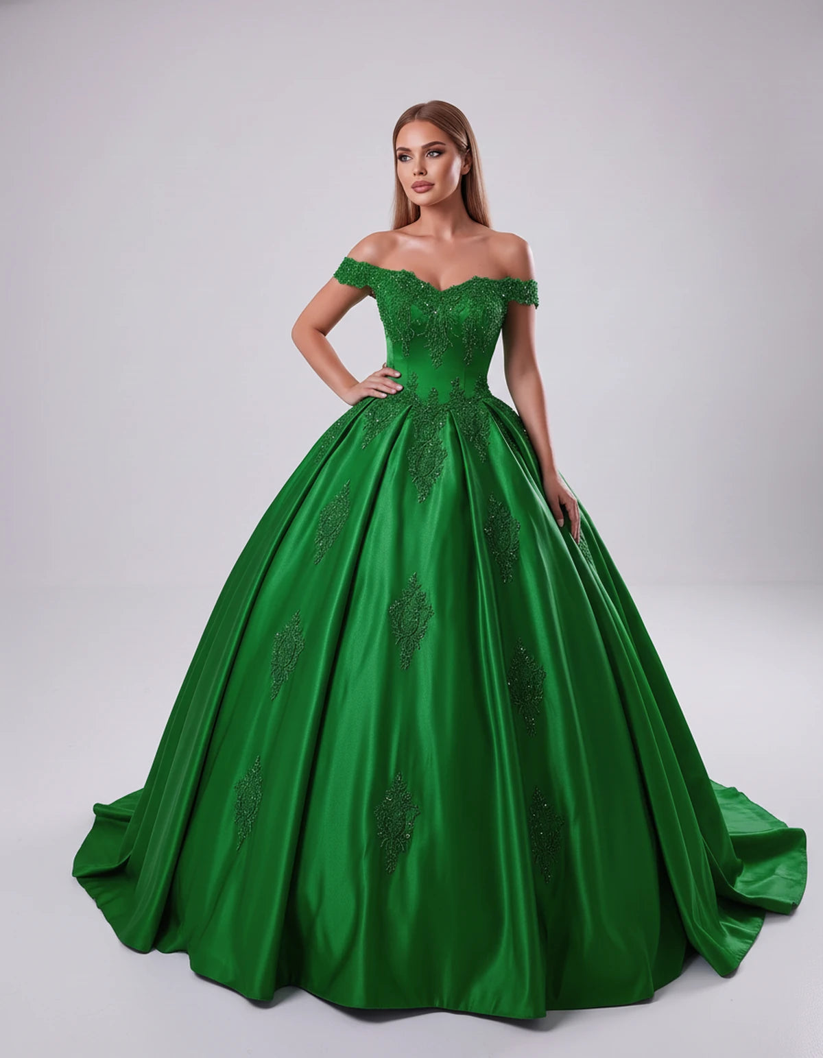 Isaura Maxi Dresses — Green | SKU: RB-6d8ae1-green-2,RB-6d8ae1-green-4,RB-6d8ae1-green-6,RB-6d8ae1-green-8,RB-6d8ae1-green-10,RB-6d8ae1-green-12,RB-6d8ae1-green-14,RB-6d8ae1-green-16,RB-6d8ae1-green-16W,RB-6d8ae1-green-18W,RB-6d8ae1-green-20W,RB-6d8ae1-green-22W
