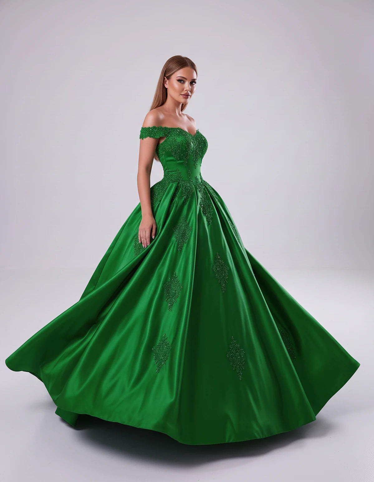 Isaura Maxi Dresses — Green | SKU: RB-6d8ae1-green-2,RB-6d8ae1-green-4,RB-6d8ae1-green-6,RB-6d8ae1-green-8,RB-6d8ae1-green-10,RB-6d8ae1-green-12,RB-6d8ae1-green-14,RB-6d8ae1-green-16,RB-6d8ae1-green-16W,RB-6d8ae1-green-18W,RB-6d8ae1-green-20W,RB-6d8ae1-green-22W