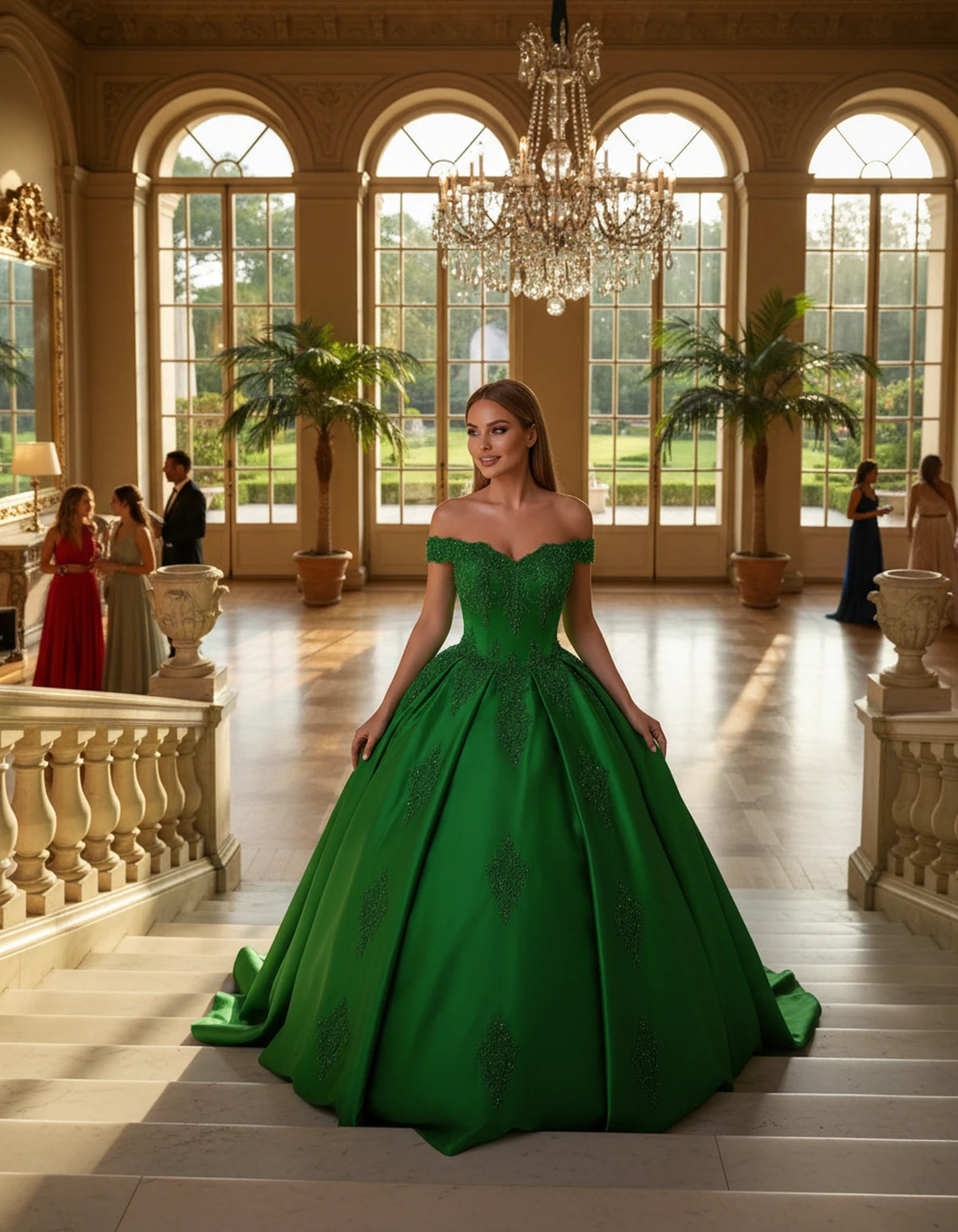 Isaura Maxi Dresses — Green | SKU: RB-6d8ae1-green-2,RB-6d8ae1-green-4,RB-6d8ae1-green-6,RB-6d8ae1-green-8,RB-6d8ae1-green-10,RB-6d8ae1-green-12,RB-6d8ae1-green-14,RB-6d8ae1-green-16,RB-6d8ae1-green-16W,RB-6d8ae1-green-18W,RB-6d8ae1-green-20W,RB-6d8ae1-green-22W