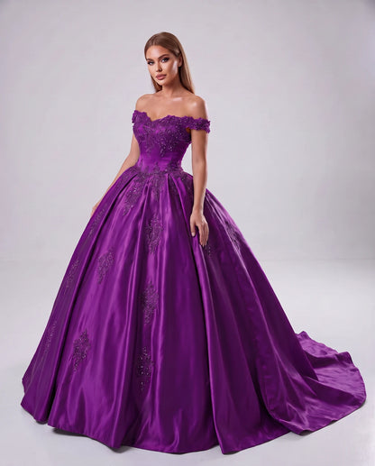 Isaura Maxi Dresses — Purple