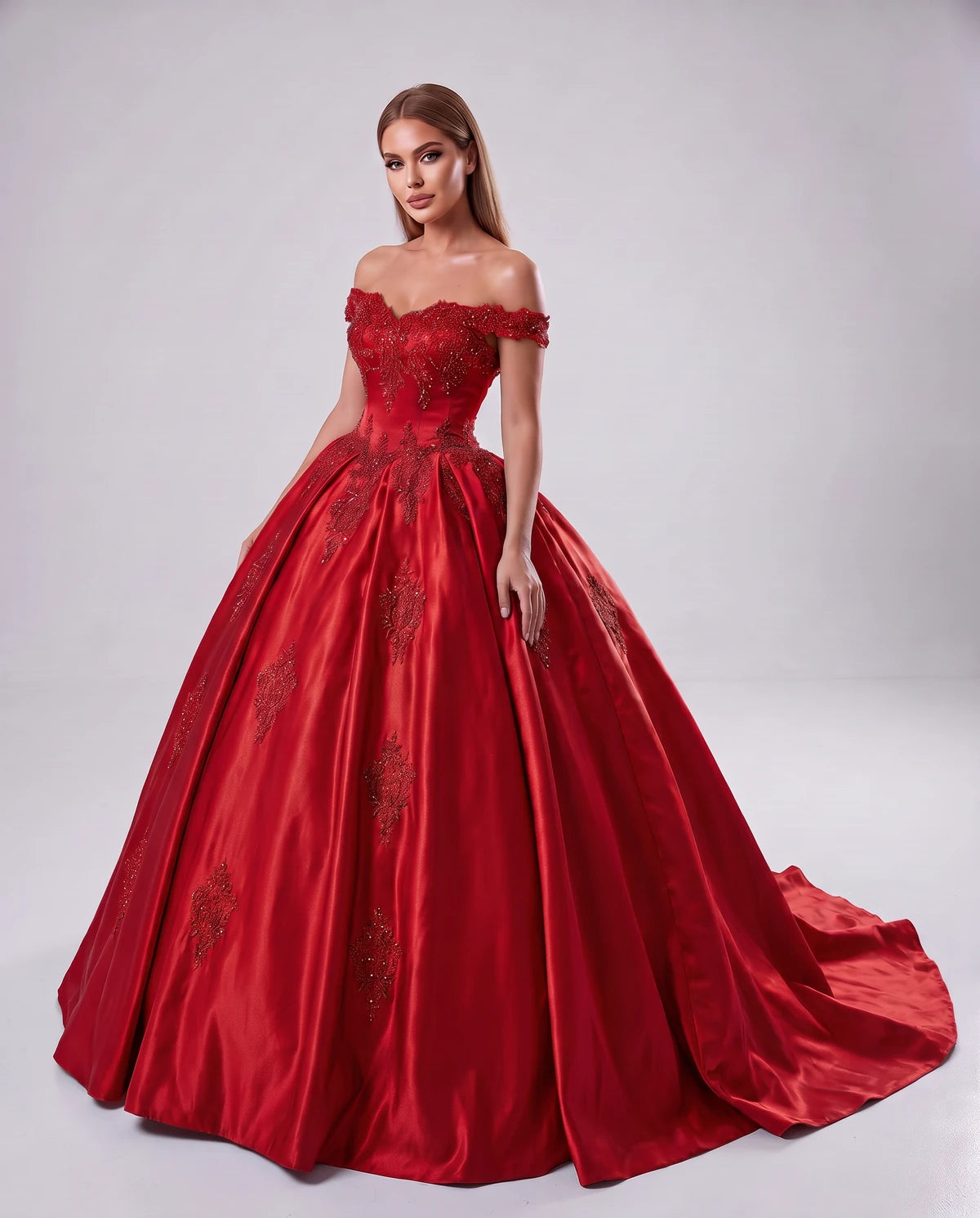 Isaura Maxi Dresses — Red