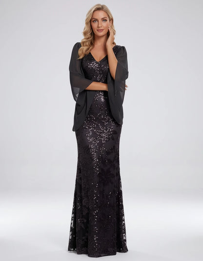 Islande Maxi Dresses — Black | SKU: RB-8845ac-black-2,RB-8845ac-black-4,RB-8845ac-black-6,RB-8845ac-black-8,RB-8845ac-black-10,RB-8845ac-black-12,RB-8845ac-black-14,RB-8845ac-black-16,RB-8845ac-black-16W,RB-8845ac-black-18W,RB-8845ac-black-20W,RB-8845ac-black-22W