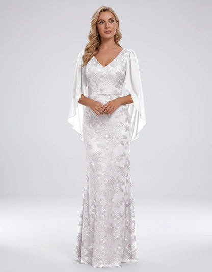 Islande Maxi Dresses — Ivory | SKU: RB-8845ac-ivory-2,RB-8845ac-ivory-4,RB-8845ac-ivory-6,RB-8845ac-ivory-8,RB-8845ac-ivory-10,RB-8845ac-ivory-12,RB-8845ac-ivory-14,RB-8845ac-ivory-16,RB-8845ac-ivory-16W,RB-8845ac-ivory-18W,RB-8845ac-ivory-20W,RB-8845ac-ivory-22W