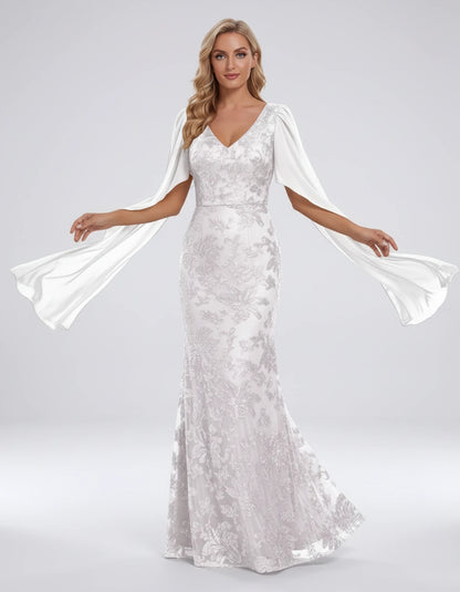 Islande Maxi Dresses — Ivory | SKU: RB-8845ac-ivory-2,RB-8845ac-ivory-4,RB-8845ac-ivory-6,RB-8845ac-ivory-8,RB-8845ac-ivory-10,RB-8845ac-ivory-12,RB-8845ac-ivory-14,RB-8845ac-ivory-16,RB-8845ac-ivory-16W,RB-8845ac-ivory-18W,RB-8845ac-ivory-20W,RB-8845ac-ivory-22W