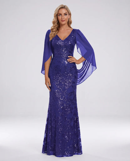 Islande Maxi Dresses — Royal Blue