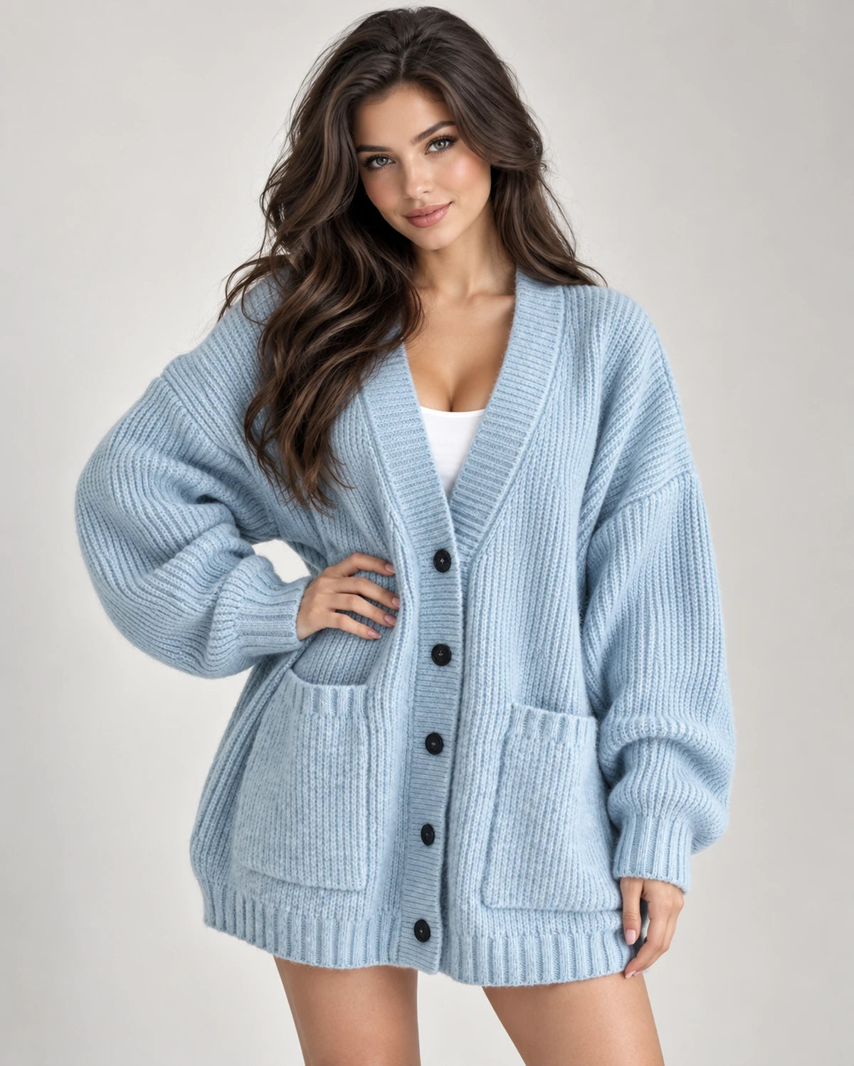 Ismene Jackets — Sky Blue