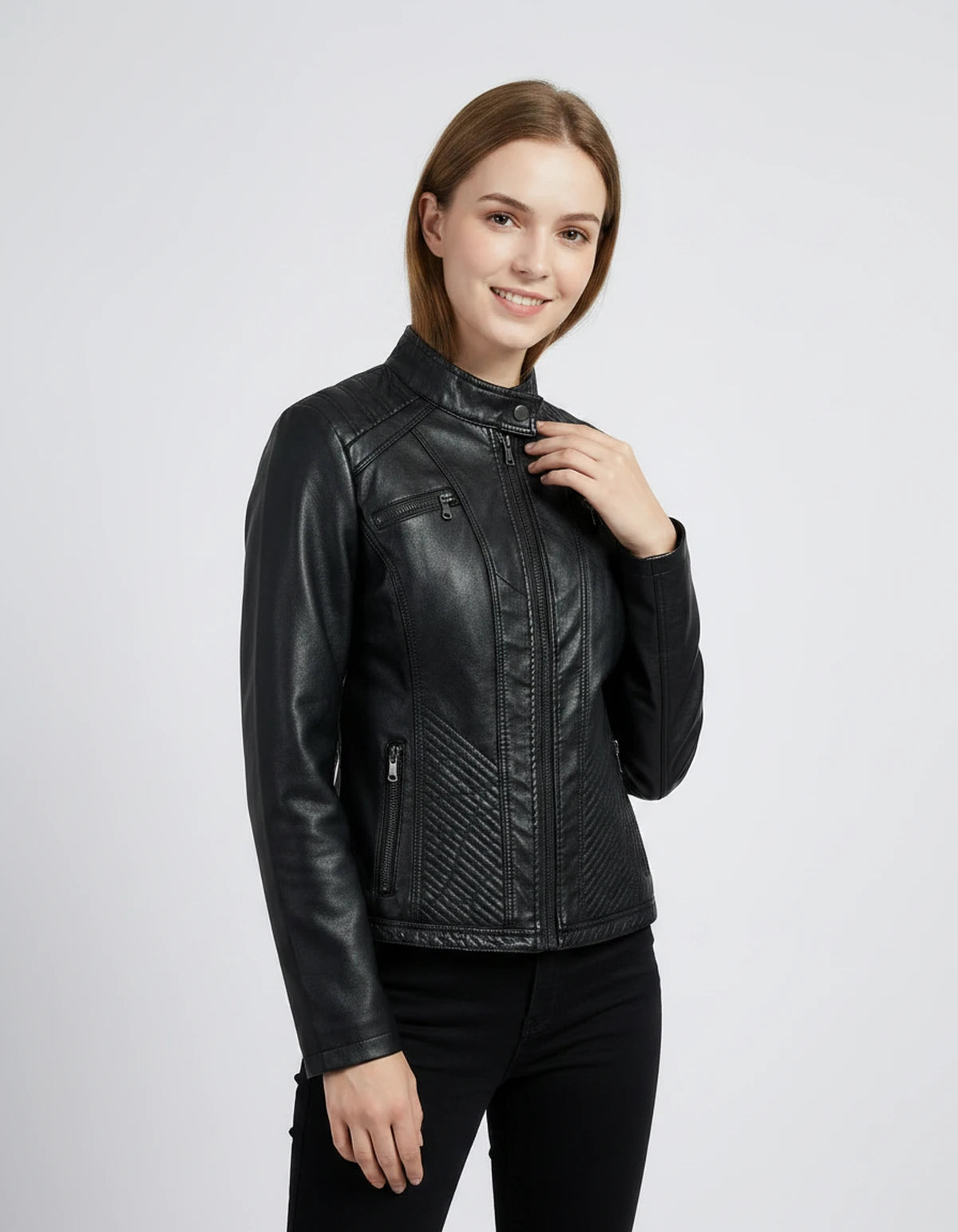 Isodora Jackets — Black | SKU: RB-5134db-black-XS,RB-5134db-black-S,RB-5134db-black-M,RB-5134db-black-L,RB-5134db-black-XL,RB-5134db-black-2XL