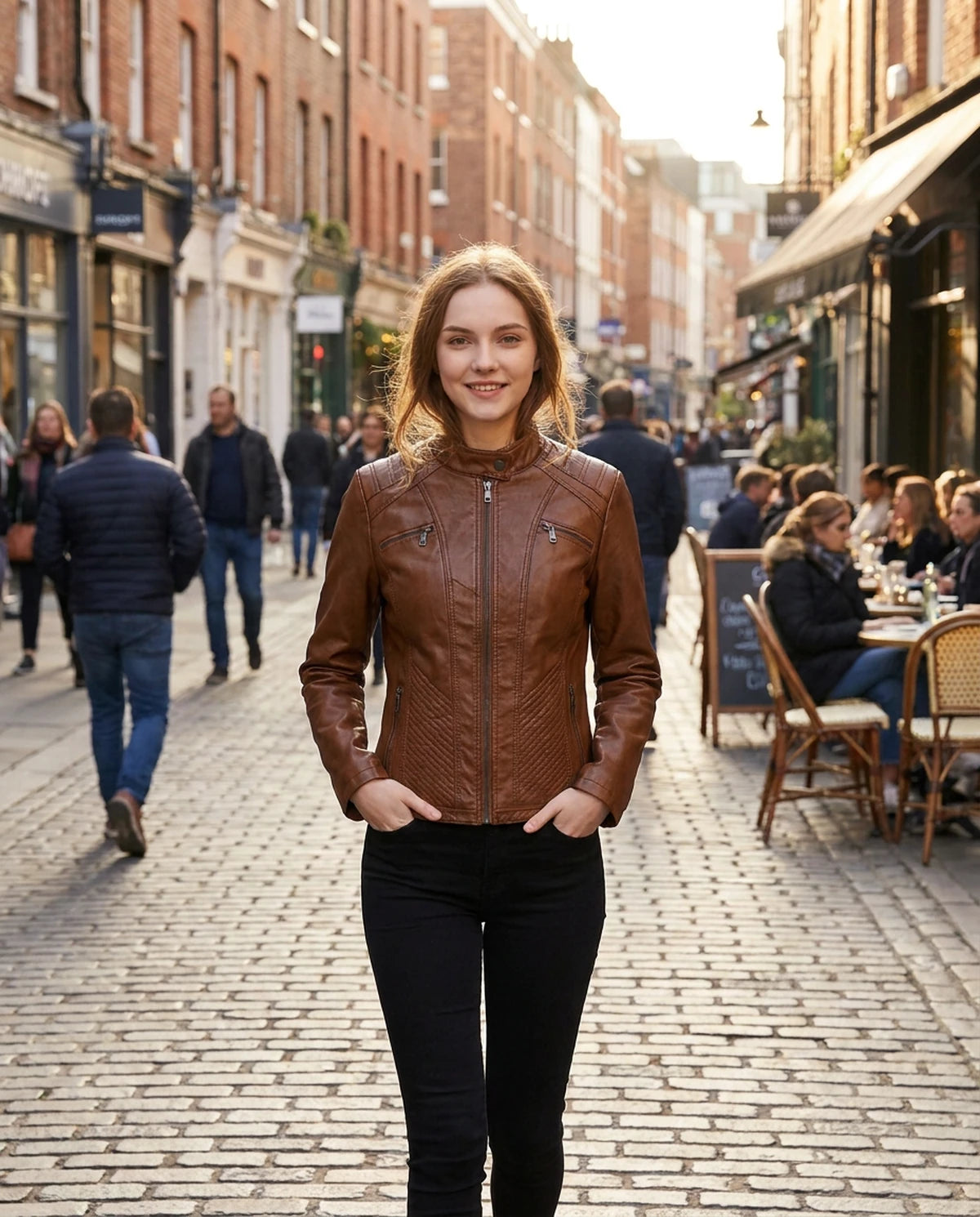 Isodora Jackets — Camel | SKU: RB-5134db-camel-XS,RB-5134db-camel-S,RB-5134db-camel-M,RB-5134db-camel-L,RB-5134db-camel-XL,RB-5134db-camel-2XL