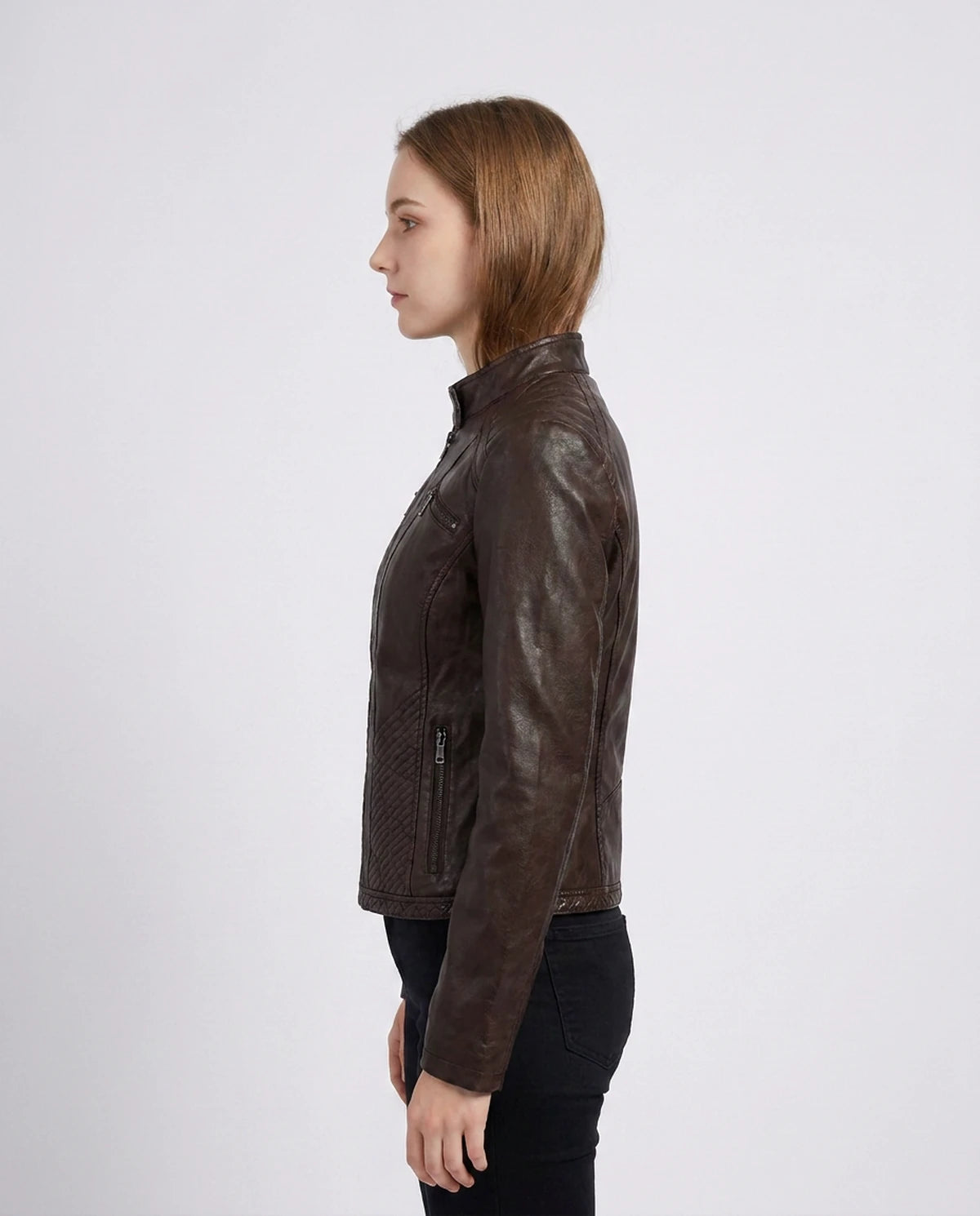 Isodora Jackets — Coffee | SKU: RB-5134db-coffee-XS,RB-5134db-coffee-S,RB-5134db-coffee-M,RB-5134db-coffee-L,RB-5134db-coffee-XL,RB-5134db-coffee-2XL