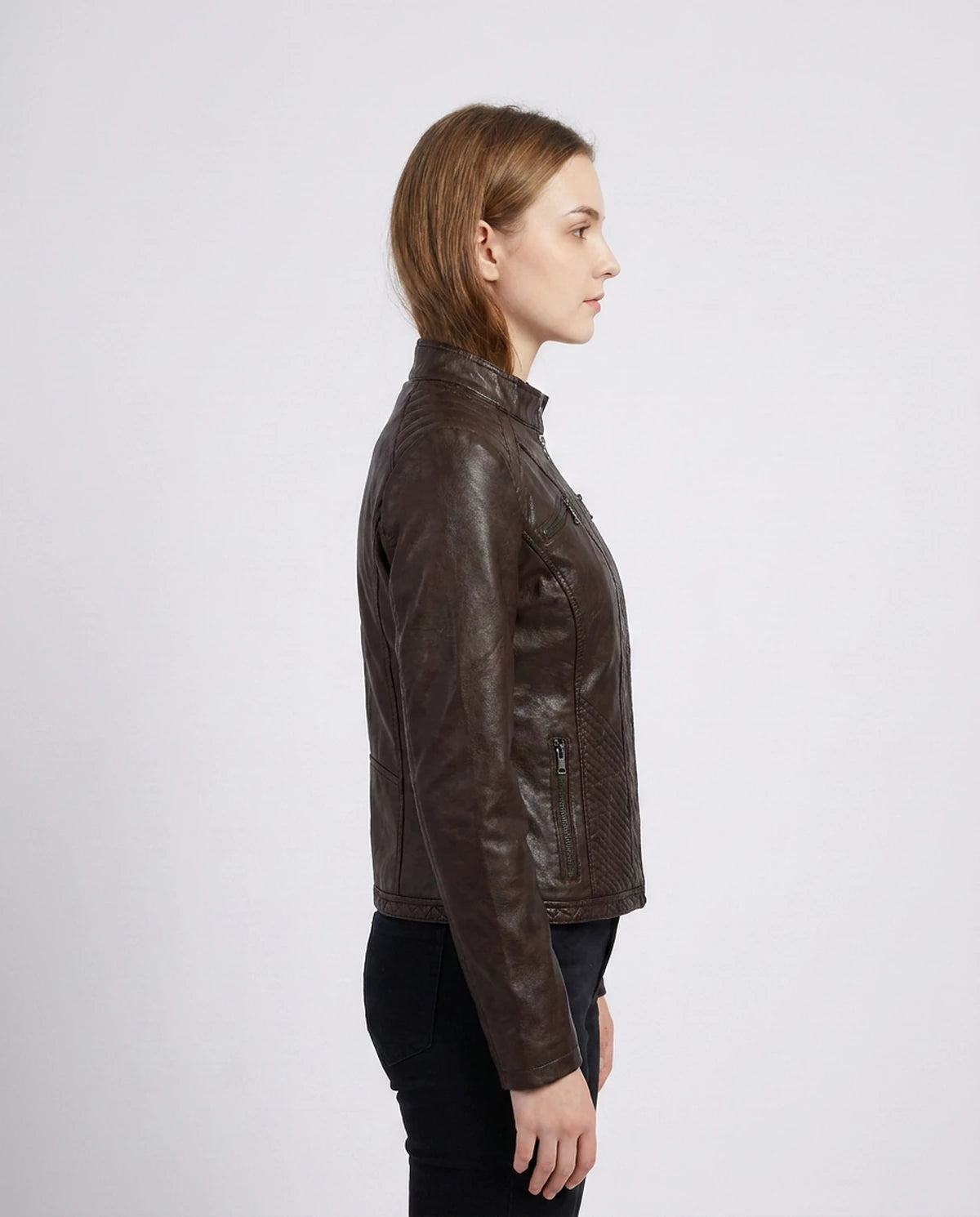 Isodora Jackets — Coffee | SKU: RB-5134db-coffee-XS,RB-5134db-coffee-S,RB-5134db-coffee-M,RB-5134db-coffee-L,RB-5134db-coffee-XL,RB-5134db-coffee-2XL
