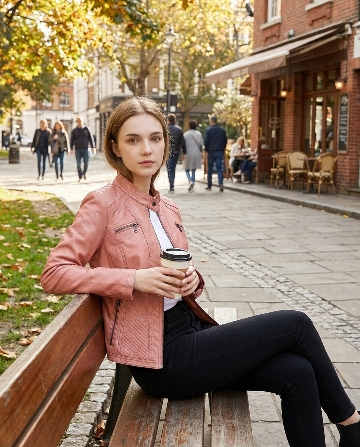 Isodora Jackets — Pink | SKU: RB-5134db-pink-XS,RB-5134db-pink-S,RB-5134db-pink-M,RB-5134db-pink-L,RB-5134db-pink-XL,RB-5134db-pink-2XL