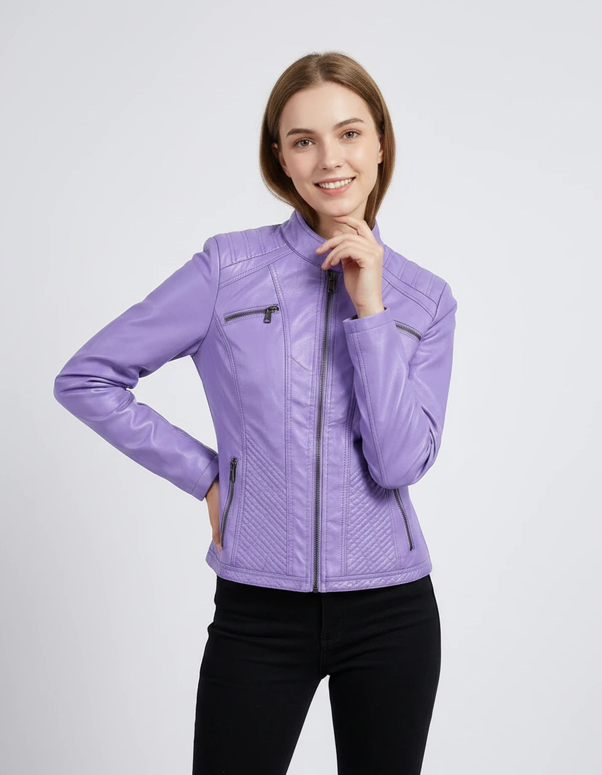 Isodora Jackets — Purple | SKU: RB-5134db-purple-XS,RB-5134db-purple-S,RB-5134db-purple-M,RB-5134db-purple-L,RB-5134db-purple-XL,RB-5134db-purple-2XL