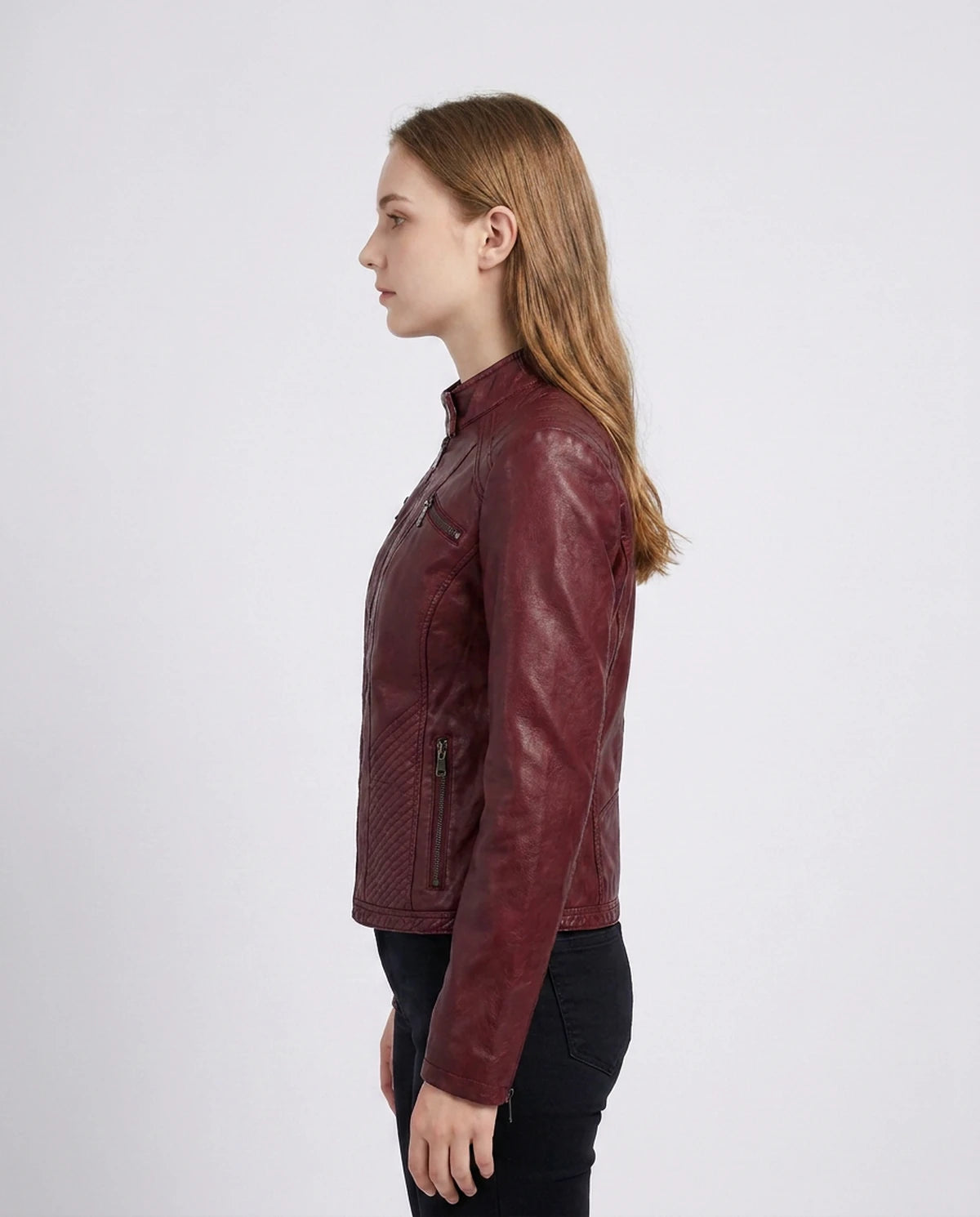 Isodora Jackets — Red wine | SKU: RB-5134db-redwine-XS,RB-5134db-redwine-S,RB-5134db-redwine-M,RB-5134db-redwine-L,RB-5134db-redwine-XL,RB-5134db-redwine-2XL