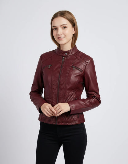 Isodora Jackets — Red wine | SKU: RB-5134db-redwine-XS,RB-5134db-redwine-S,RB-5134db-redwine-M,RB-5134db-redwine-L,RB-5134db-redwine-XL,RB-5134db-redwine-2XL