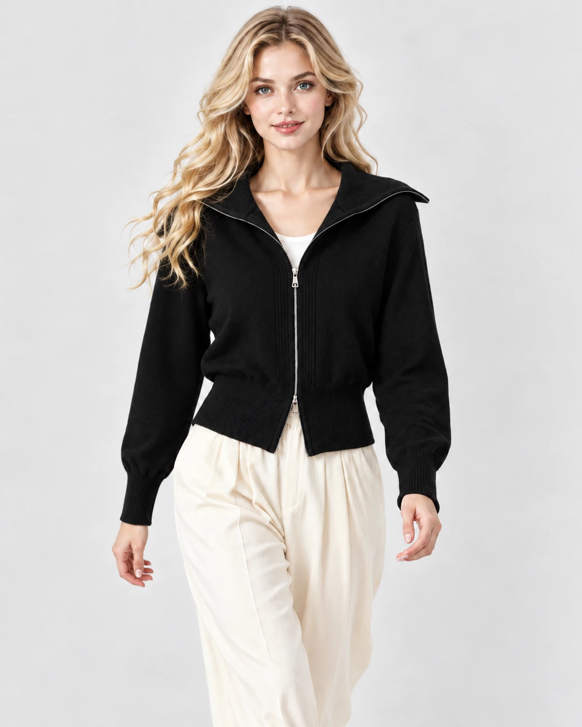 Jacintha Cardigans — Black | SKU: RB-c48f64-black-ONE SIZE