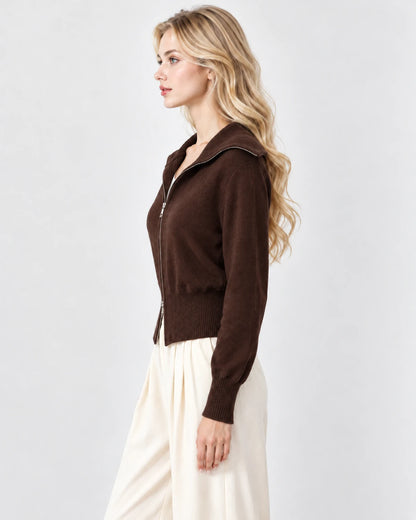 Jacintha Cardigans — Dark Brown | SKU: RB-c48f64-darkbr48-ONE SIZE