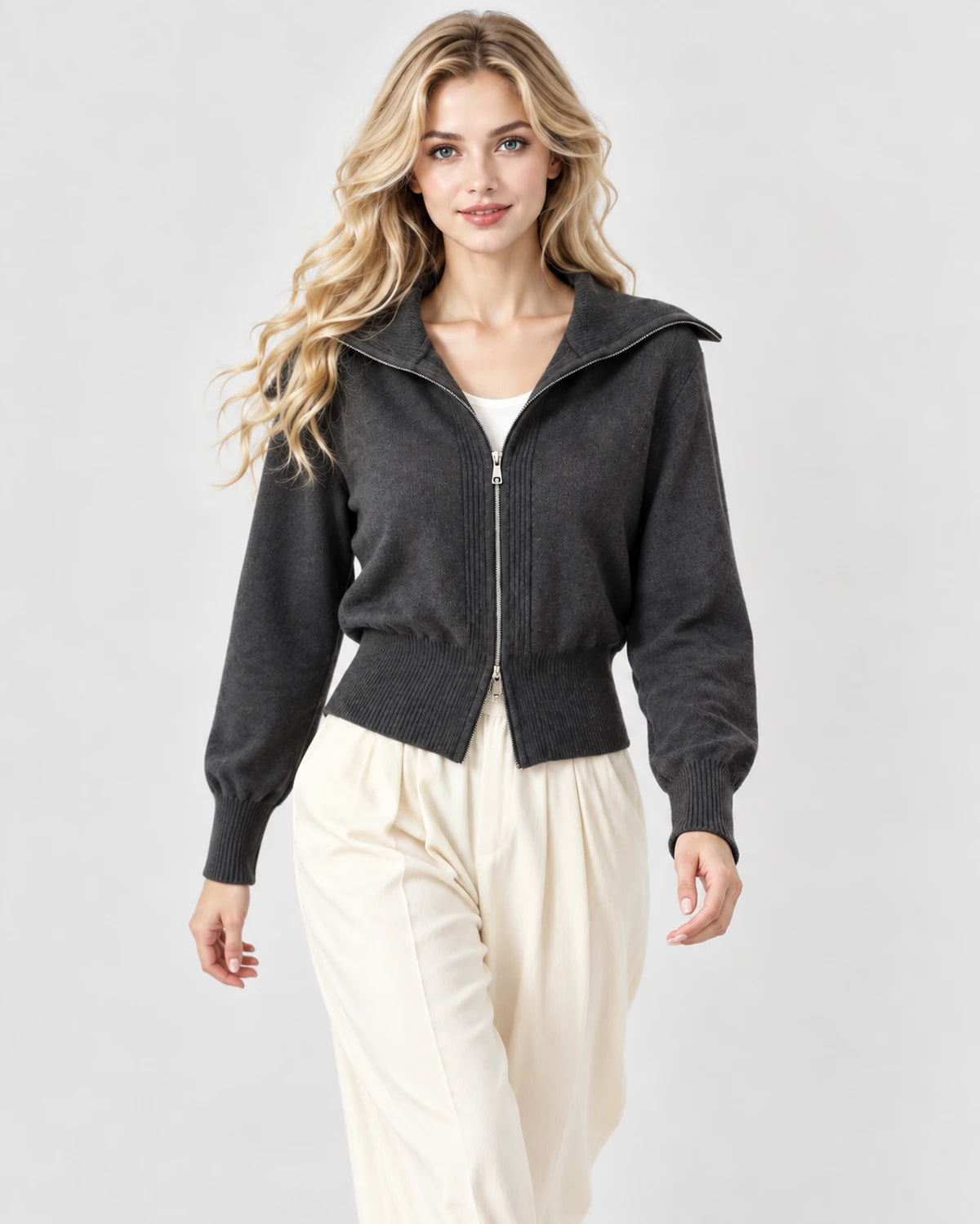 Jacintha Cardigans — Gray | SKU: RB-c48f64-gray-ONE SIZE