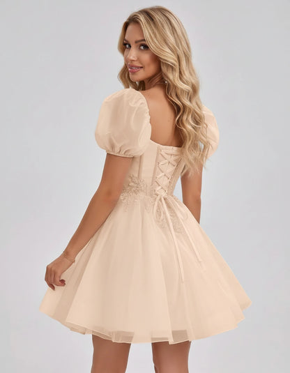 Jasminne Mini Dresses — Champagne | SKU: RB-1b3eb1-champa2e-2,RB-1b3eb1-champa2e-4,RB-1b3eb1-champa2e-6,RB-1b3eb1-champa2e-8,RB-1b3eb1-champa2e-10,RB-1b3eb1-champa2e-12,RB-1b3eb1-champa2e-14,RB-1b3eb1-champa2e-16,RB-1b3eb1-champa2e-16W,RB-1b3eb1-champa2e-18W,RB-1b3eb1-champa2e-20W,RB-1b3eb1-champa2e-22W