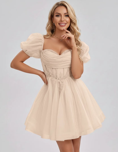 Jasminne Mini Dresses — Champagne | SKU: RB-1b3eb1-champa2e-2,RB-1b3eb1-champa2e-4,RB-1b3eb1-champa2e-6,RB-1b3eb1-champa2e-8,RB-1b3eb1-champa2e-10,RB-1b3eb1-champa2e-12,RB-1b3eb1-champa2e-14,RB-1b3eb1-champa2e-16,RB-1b3eb1-champa2e-16W,RB-1b3eb1-champa2e-18W,RB-1b3eb1-champa2e-20W,RB-1b3eb1-champa2e-22W