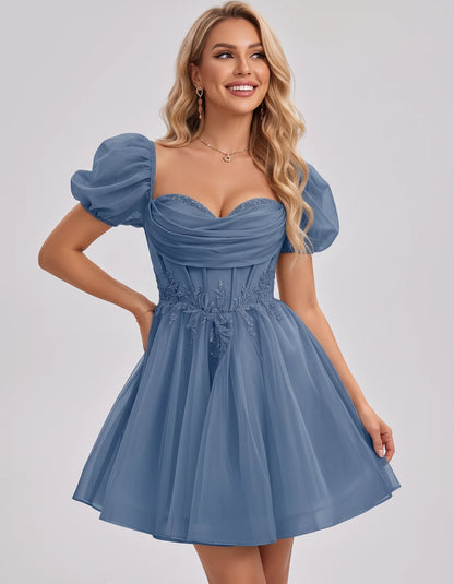 Jasminne Mini Dresses — Dusty Blue | SKU: RB-1b3eb1-dustyb76-2,RB-1b3eb1-dustyb76-4,RB-1b3eb1-dustyb76-6,RB-1b3eb1-dustyb76-8,RB-1b3eb1-dustyb76-10,RB-1b3eb1-dustyb76-12,RB-1b3eb1-dustyb76-14,RB-1b3eb1-dustyb76-16,RB-1b3eb1-dustyb76-16W,RB-1b3eb1-dustyb76-18W,RB-1b3eb1-dustyb76-20W,RB-1b3eb1-dustyb76-22W