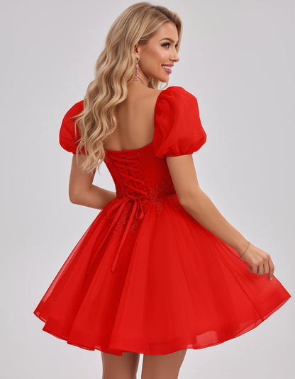 Jasminne Mini Dresses — Red | SKU: RB-1b3eb1-red-2,RB-1b3eb1-red-4,RB-1b3eb1-red-6,RB-1b3eb1-red-8,RB-1b3eb1-red-10,RB-1b3eb1-red-12,RB-1b3eb1-red-14,RB-1b3eb1-red-16,RB-1b3eb1-red-16W,RB-1b3eb1-red-18W,RB-1b3eb1-red-20W,RB-1b3eb1-red-22W