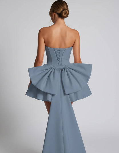 Javiera Mini Dresses — Dusty Blue | SKU: RB-e356d0-dustyb76-2,RB-e356d0-dustyb76-4,RB-e356d0-dustyb76-6,RB-e356d0-dustyb76-8,RB-e356d0-dustyb76-10,RB-e356d0-dustyb76-12,RB-e356d0-dustyb76-14,RB-e356d0-dustyb76-16,RB-e356d0-dustyb76-16W,RB-e356d0-dustyb76-18W,RB-e356d0-dustyb76-20W,RB-e356d0-dustyb76-24W