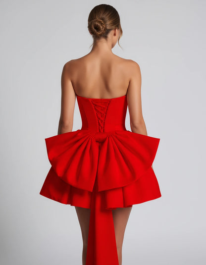 Javiera Mini Dresses — Red | SKU: RB-e356d0-red-2,RB-e356d0-red-4,RB-e356d0-red-6,RB-e356d0-red-8,RB-e356d0-red-10,RB-e356d0-red-12,RB-e356d0-red-14,RB-e356d0-red-16,RB-e356d0-red-16W,RB-e356d0-red-18W,RB-e356d0-red-20W,RB-e356d0-red-24W